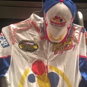 Ricky Bobby Halloween costume with hat